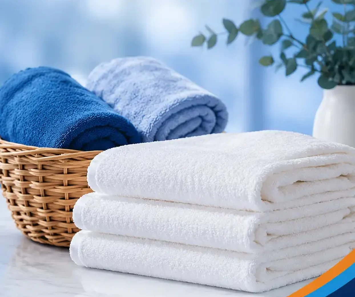 Mr Bs Folded Bath Towels 6X5