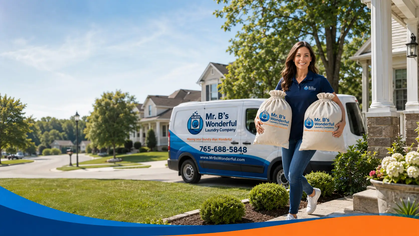Laundry Pickup Driver At A Northeast Ohio Home